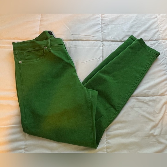 Banana Republic Darker Green Denim Skinny Jeans - Picture 1 of 4